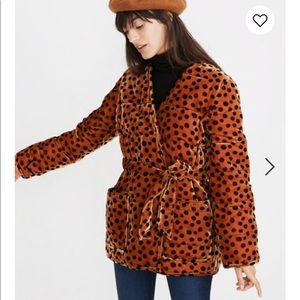 Madewell Spotted Leopard Jacket